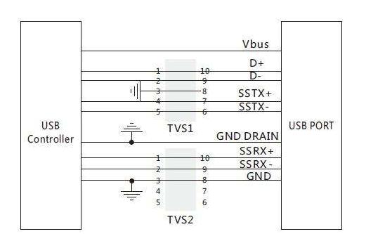 TVS二极管工作图1